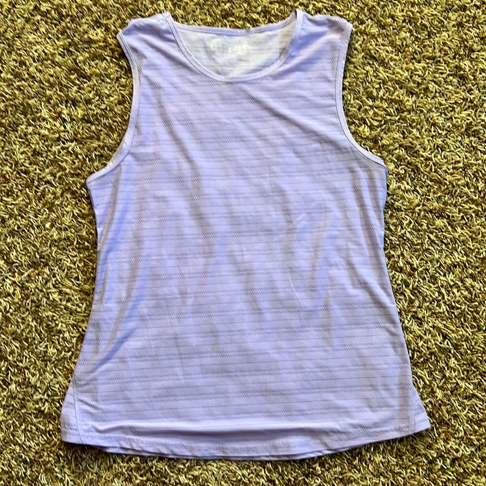 Zyia Lilac Luxe muscle tank - L
